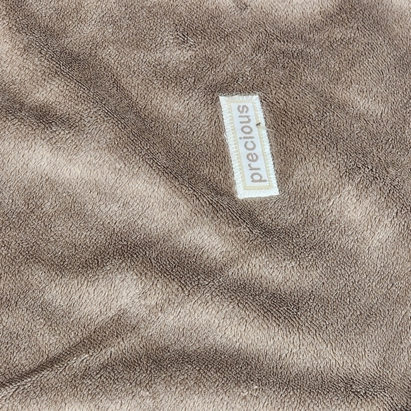 Precious Firsts by Carter's Monkey Rattle Security Blanket Lovey - Picture 2 of 6